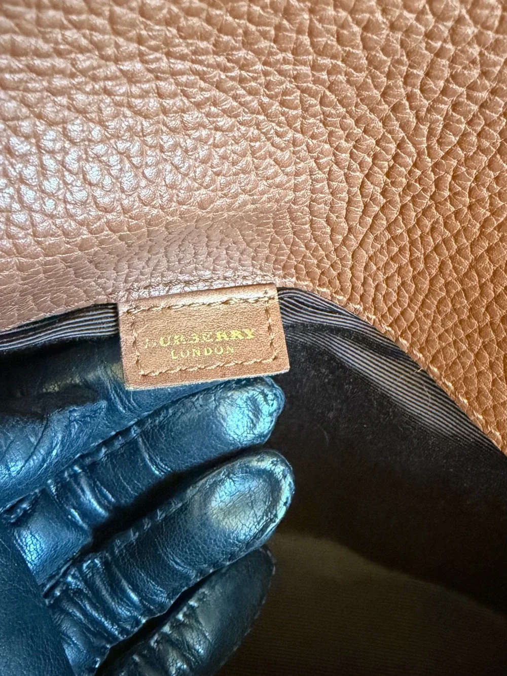 Burberry all leather vintage